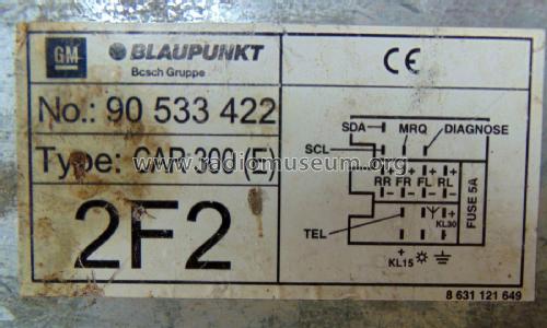 CAR300 7.649.852.320; Blaupunkt Ideal, (ID = 2913826) Car Radio