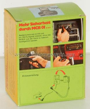 CB-Handmikrofon MCB 01; Blaupunkt Ideal, (ID = 2417566) Mikrofon/TA
