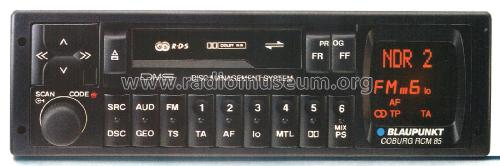Coburg RCM 85; Blaupunkt Ideal, (ID = 2053202) Autoradio