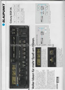 Coburg SQR 26 7.645.890.010; Blaupunkt Ideal, (ID = 2890380) Car Radio