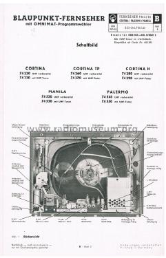 Cortina 74220 - 74230; Blaupunkt Ideal, (ID = 3166459) Television