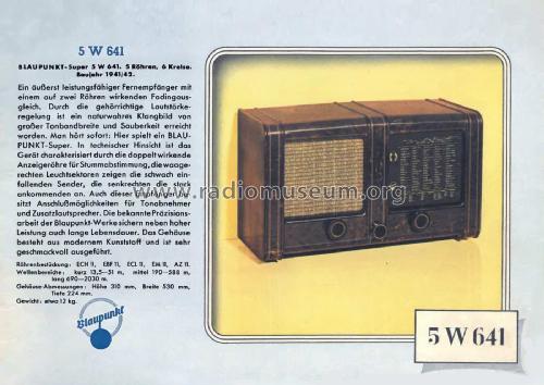 Die neuen Blaupunkt-Geräte 1941/42 ; Blaupunkt Ideal, (ID = 3092145) Paper