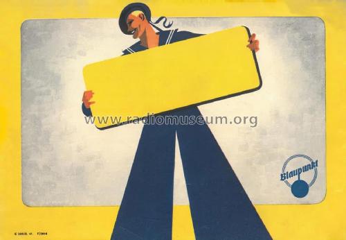 Die neuen Blaupunkt-Geräte 1941/42 ; Blaupunkt Ideal, (ID = 3092148) Paper
