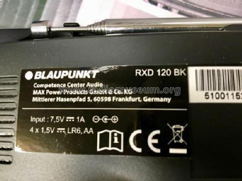 Digital Stereo Radio RXD 120 BK; Blaupunkt Ideal, (ID = 2440827) Radio