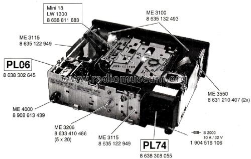 Düsseldorf RCR 84 7 643 773 010; Blaupunkt Ideal, (ID = 2552785) Autoradio