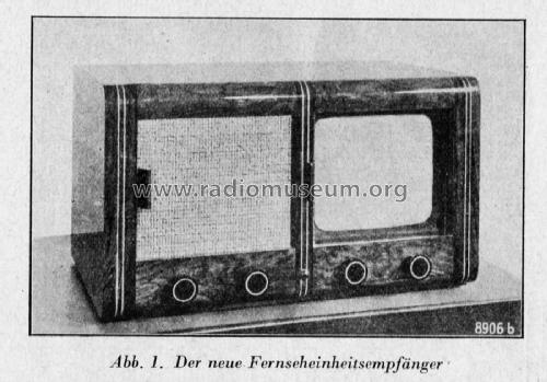 Einheits-Fernsehempfänger E1; Blaupunkt Ideal, (ID = 2930199) Television