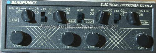 Electronic Crossover SC-XN-A 7.607.396.510; Blaupunkt Ideal, (ID = 2679518) Ampl/Mixer