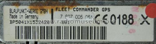FleetCommander GPS 148 Radiophone 7.607.005.051; Blaupunkt Ideal, (ID = 2698245) Téléphonie