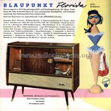 Florida-Vollstereo 4625; Blaupunkt Ideal, (ID = 2464815) Radio