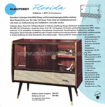 Florida Vollstereo 40210; Blaupunkt Ideal, (ID = 2198255) Radio