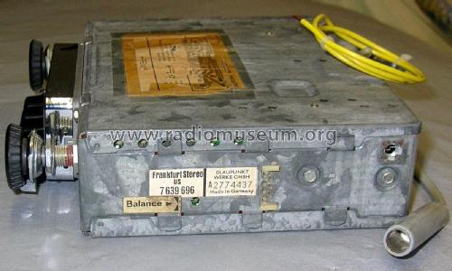 Frankfurt Stereo US 7.639.696 ab 2770001; Blaupunkt Ideal, (ID = 2107845) Car Radio