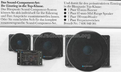 Sound Component Set SCS 7.606.948.001; Blaupunkt Ideal, (ID = 2701098) Altavoz-Au