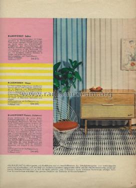 Blaupunkt Illustrierte August 1961 , Prospekt ; Blaupunkt Ideal, (ID = 2851980) Paper
