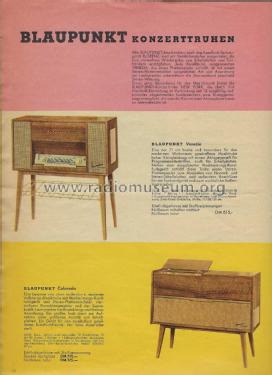 Blaupunkt Illustrierte August 1961 , Prospekt ; Blaupunkt Ideal, (ID = 2851981) Paper
