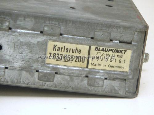 Karlsruhe 7.633.655; Blaupunkt Ideal, (ID = 2390421) Car Radio