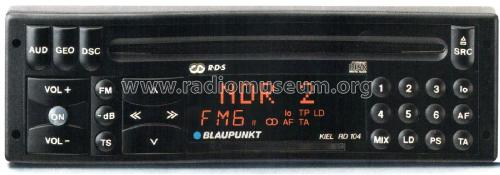 Kiel RD 104 7.643.792 -310 -510; Blaupunkt Ideal, (ID = 2051207) Car Radio