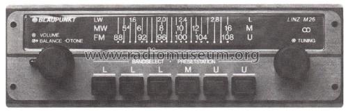 Linz M 26 7.644.543.010; Blaupunkt Ideal, (ID = 2555219) Car Radio