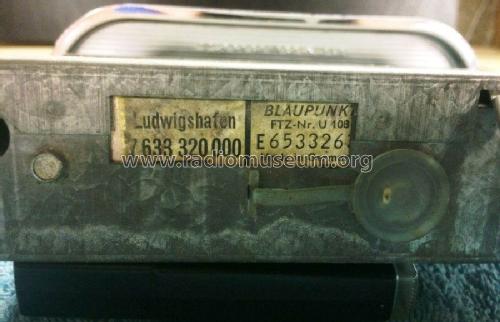 Ludwigshafen 7.633.320; Blaupunkt Ideal, (ID = 2410617) Car Radio