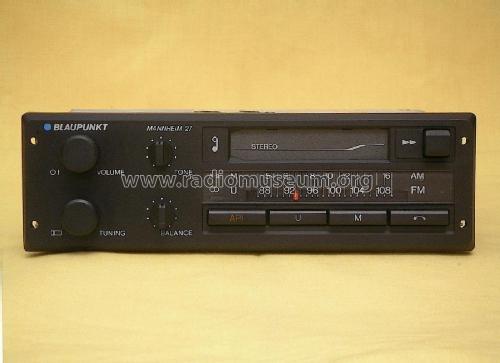 Mannheim 27 7.647.552 ab 710001; Blaupunkt Ideal, (ID = 2383999) Car Radio