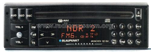 München RD104 7.643.790.310; Blaupunkt Ideal, (ID = 2051206) Car Radio