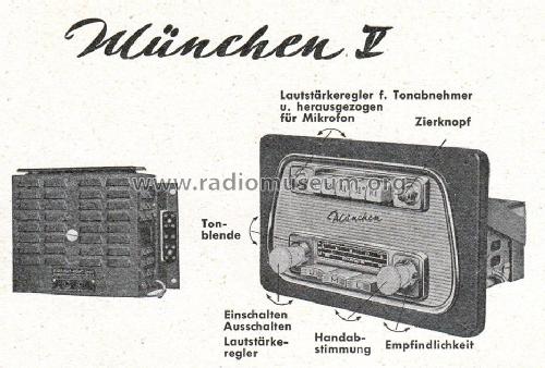 München V ; Blaupunkt Ideal, (ID = 2344334) Car Radio