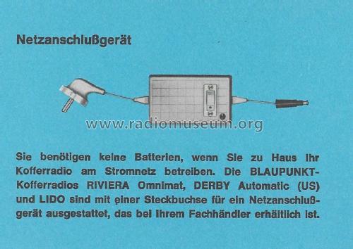 Netzanschlussgerät ; Blaupunkt Ideal, (ID = 2718223) Fuente-Al