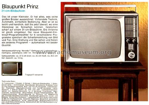 Prinz 7.677.030; Blaupunkt Ideal, (ID = 2544229) Television