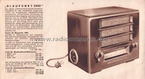 Ideal Blaupunkt Radio - Produktion 1932 - 1933 ; Blaupunkt Ideal, (ID = 3084254) Paper