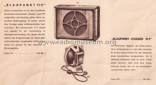 Ideal Blaupunkt Radio - Produktion 1932 - 1933 ; Blaupunkt Ideal, (ID = 3084260) Paper