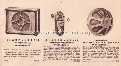 Ideal Blaupunkt Radio - Produktion 1932 - 1933 ; Blaupunkt Ideal, (ID = 3084261) Paper