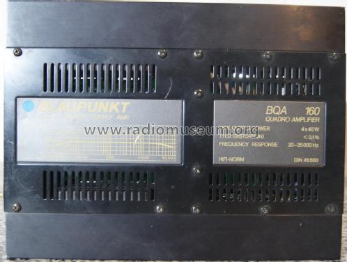 Quadro Amplifier BQA160 7.607.384.010; Blaupunkt Ideal, (ID = 2685965) Ampl/Mixer