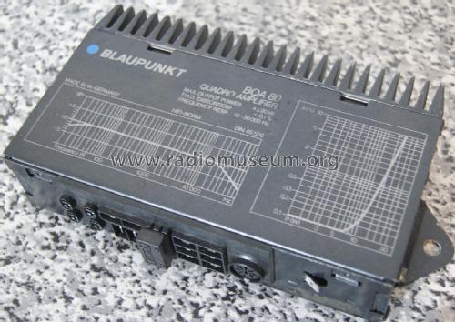 Quadro Amplifier BQA 80 7.607.393.010; Blaupunkt Ideal, (ID = 2685958) Ampl/Mixer