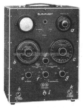 Resonanzkurvenschreiber RKS 649; Blaupunkt Ideal, (ID = 2787403) Ausrüstung