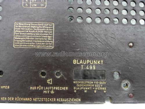 T499GW; Blaupunkt Ideal, (ID = 2734051) Radio