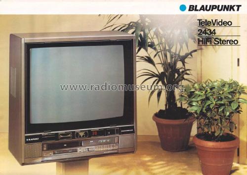 Televideo 2434 HiFi Stereo 7 665 890 Ch= FM100-30; Blaupunkt Ideal, (ID = 2481720) Televisore