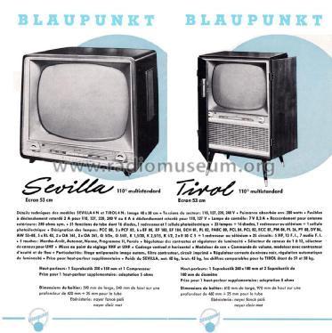 Televiseurs Multistandard, Prospekt ; Blaupunkt Ideal, (ID = 2833937) Paper
