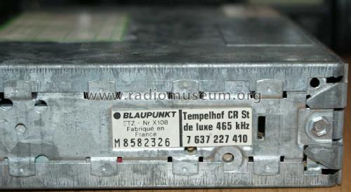 Tempelhof CR Stereo de Luxe 7.637.223/227; Blaupunkt Ideal, (ID = 2435275) Car Radio
