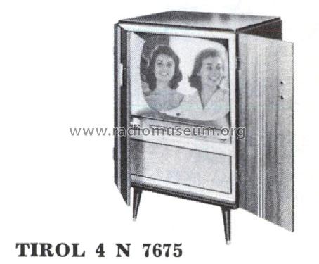 Tirol 4N 7675; Blaupunkt Ideal, (ID = 2521118) Television