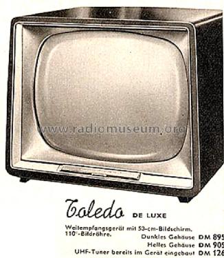 Toledo de Luxe 70340; Blaupunkt Ideal, (ID = 2278463) Télévision