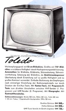 Toledo de luxe 7630; Blaupunkt Ideal, (ID = 2935037) Televisore