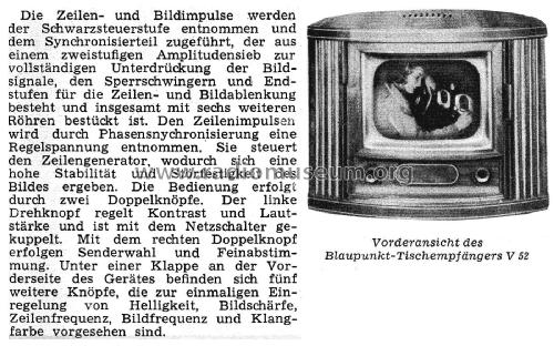 V52; Blaupunkt Ideal, (ID = 2536970) Televisore