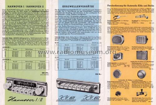 Verliebt in Blaupunkt Autoradio Prospekt 1958; Blaupunkt Ideal, (ID = 2841170) Paper