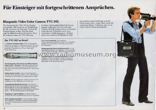 Video Color Camera TVC-302 7.618.253; Blaupunkt Ideal, (ID = 2998362) TV-studio