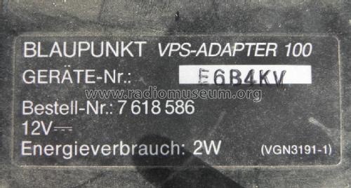 Video Programm System VPS-Adapter 100; Blaupunkt Ideal, (ID = 2446355) Misc