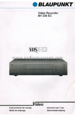 Video Recorder BV 230 EC; Blaupunkt Ideal, (ID = 2930678) Reg-Riprod