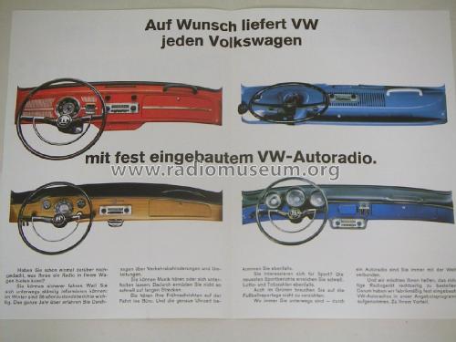 Wolfsburg 7 637 060 ab Y 1100001; Blaupunkt Ideal, (ID = 2384816) Car Radio