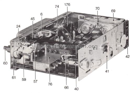 Wolfsburg IV 7.631.180 ab 4300001; Blaupunkt Ideal, (ID = 2392183) Car Radio