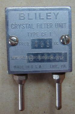 Crystal Filter CF 1; Bliley Electric (ID = 2321030) Radio part