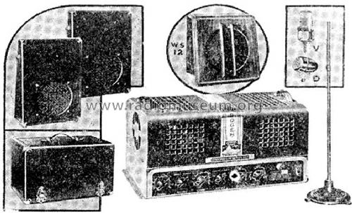 Hi-Fi Sound System 18 W DPX 18-D; Bogen, David Co., (ID = 1342243) Ampl/Mixer