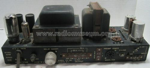 Amplifier KO60; Bogen -Presto, David (ID = 2657276) Ampl/Mixer